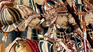 Probably produced under the direction of Passchier Grenier, tapestry merchant, Tournai (Belgium), detail, 1470s, Landing at Asilah (detail), 1475-1500, wool and silk, 